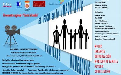 ACAMAFAN nos invita al VI Día de la familia