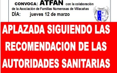 Aplazada la Reunión informativa de Villacañas