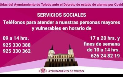 TELÉFONO DE ATENCIÓN DEL AYUNTAMIENTO DE TOLEDO