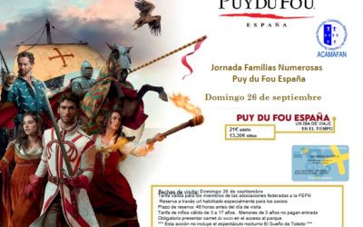 Jornada Familiar en Puy du Fou-Parque de día