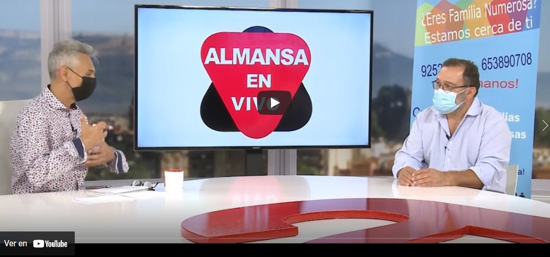 Entrevista en la TV de Almansa con el Presidente de ACAMAFAN Eduardo Galicia