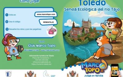 Los primeros colegios que disfrutan de la senda Ecológica con «MARCO TOPO»