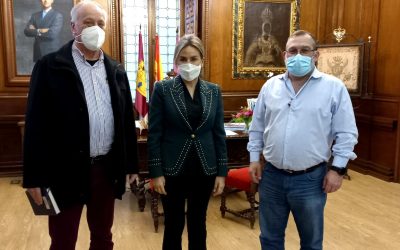 Reunión Atfan con la Alcaldesa de Toledo