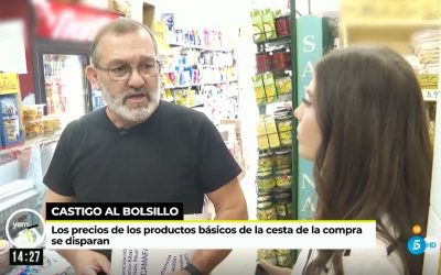 CASTIGO AL BOLSILLO – Los precios de los productos básicos de la cesta de la compra se disparan