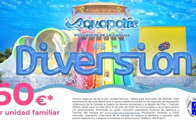 Jornadas familiares en AQUOPOLIS de Villanueva de la Cañada