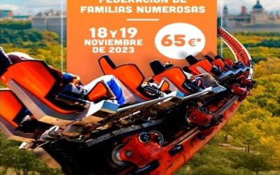 Jornadas familiares en el Parque de Atracciones de Madrid