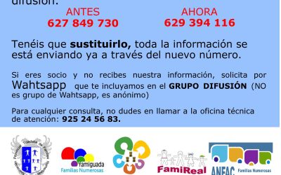 ¡¡Información MUY IMPORTANTE!!