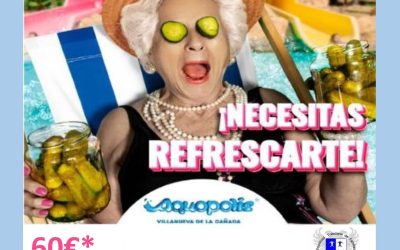 8 Y 9 de AGOSTO. Nuevas jornadas familiares en AQUOPOLIS de Villanueva de la Cañada