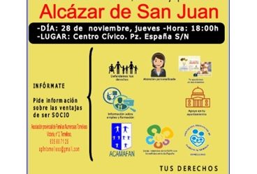 REUNION INFORMATIVA DE ACAMAFAN EN ALCAZAR DE SAN JUAN