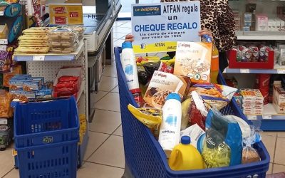 Entregado el carro de la compra sorteado en «La Despensa» Villasequilla.