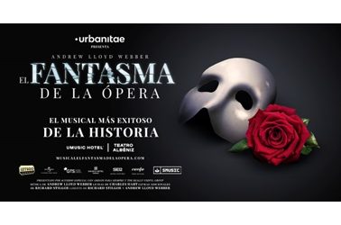Musical «El Fantasma de la Opera»-25% de descuento para socios del 15 de febrero hasta el 20 de abril