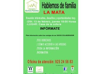 LA MATA, OS ESPERAMOS A TODAS LAS FAMILIAS. INFORMACIÓN, SERVICIOS…