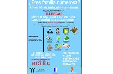 ¡¡¡ATENCION FAMILIAS!!! PRÓXIMA REUNIÓN DE ATFAN EN ILLESCAS EL 22 DE MAYO. «OS ESPERAMOS»