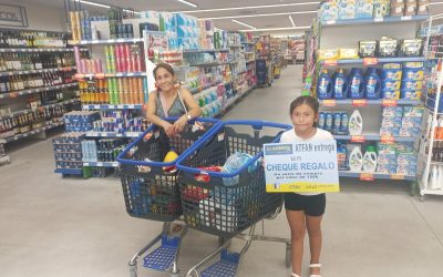 Nueva entrega del carro de compra sorteado en Escalona. ¡ENHORABUENA!