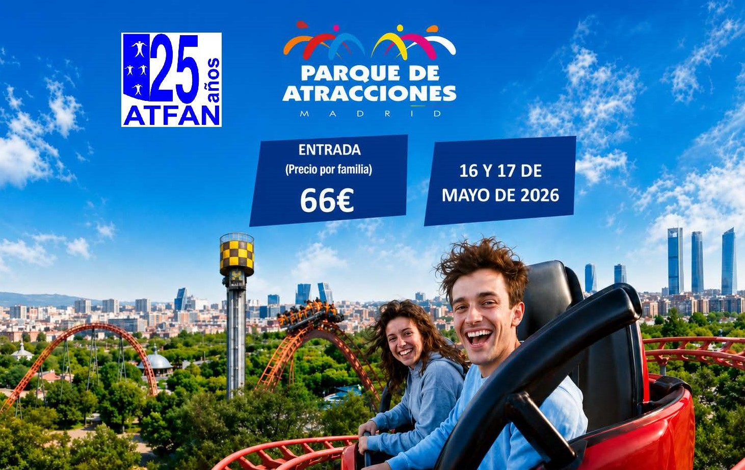 Jornadas familiares en el Parque de Atracciones de Madrid- 16 y 17 Mayo ...