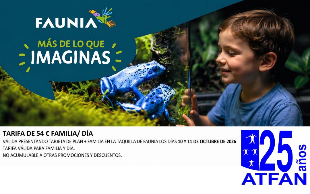 Jornadas familiares en Faunia- 10 y 11 Octubre 2026