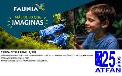 Jornadas familiares en Faunia- 10 y 11 Octubre 2026